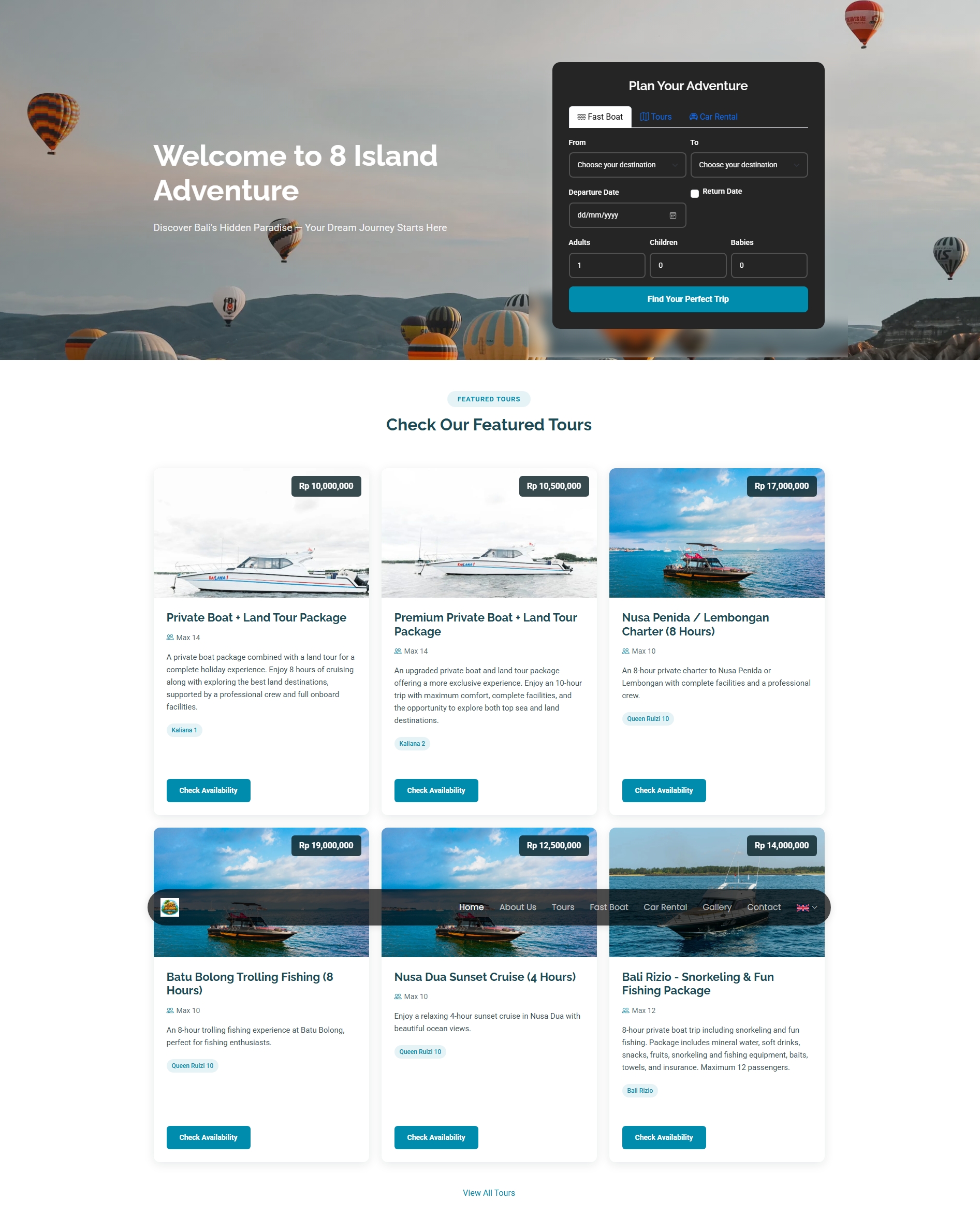 8 Island Adventure